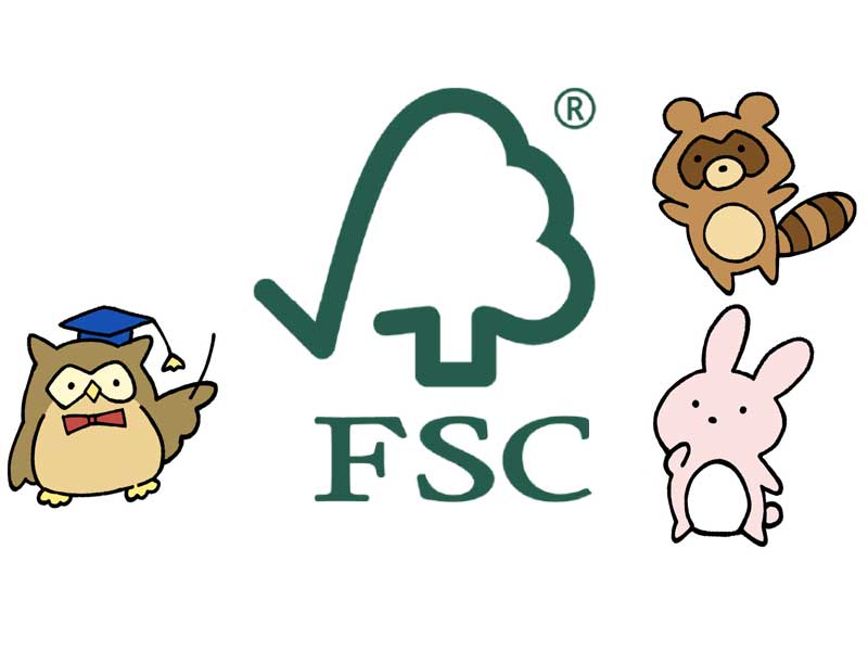 FSCマークのロゴや文字は何を表す？